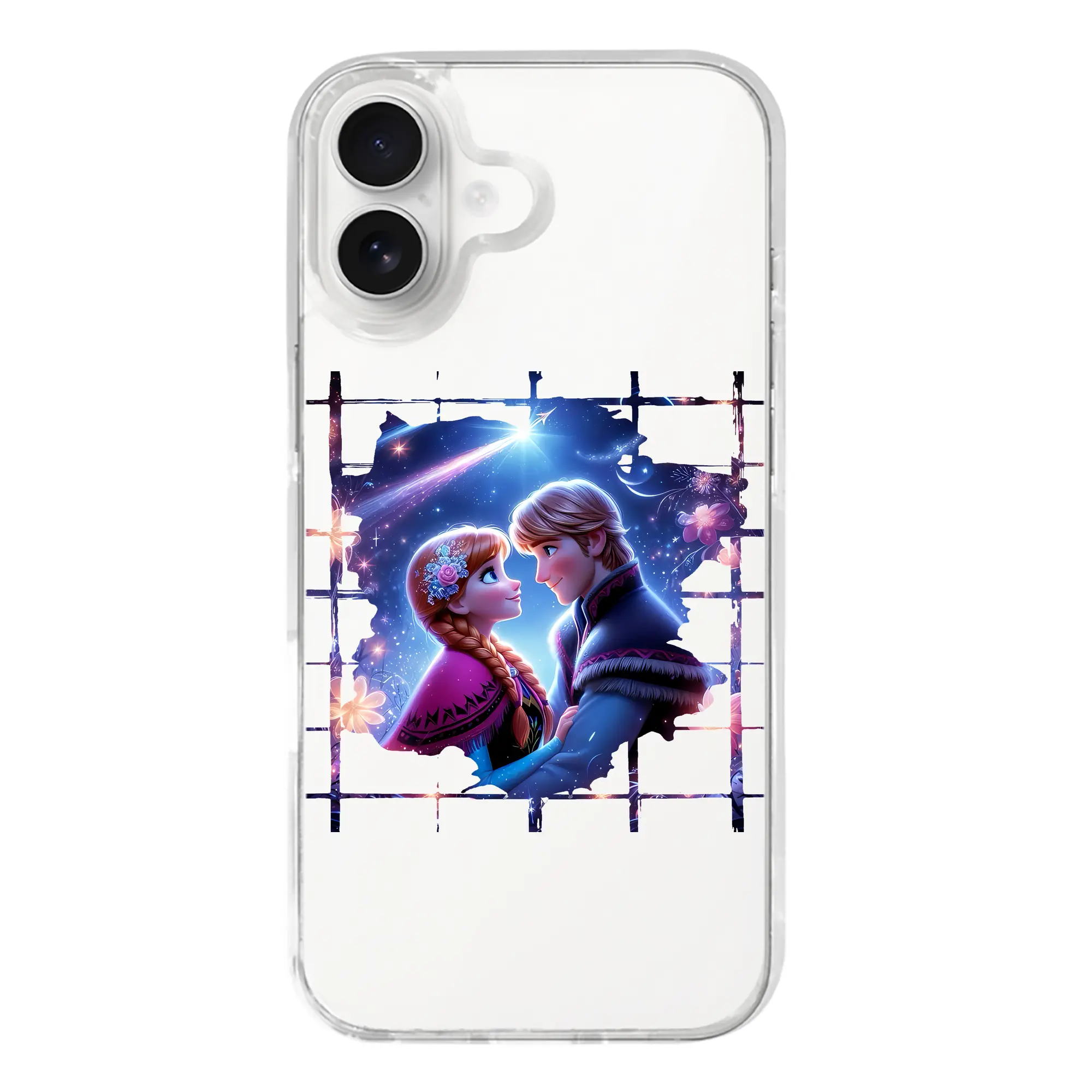 アナと雪の女王(Frozen) グッズ エルサ(Elsa) - iPhone 17シリーズ 透明スマホケース – 薄型・耐衝撃・精密フィット保護カバー